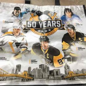 Pgh Penguins reusable shopping bag