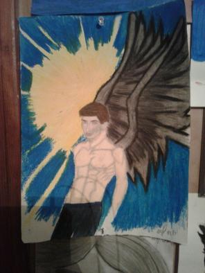 Angel drawing