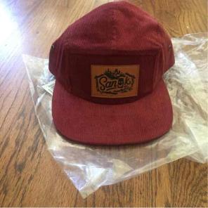 Strap back hat