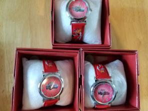 Disney's Cars character watches