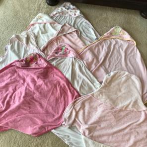 Lot Of 8 Baby And Toddler Towels