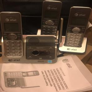 AT&T Cordless Telephone W/ Answere Mach