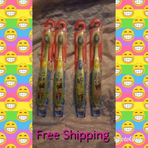 Spongebob toothbrushs