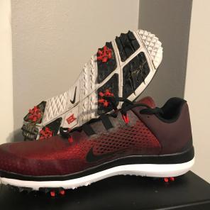 Nike Tiger Woods TW 15 Red Golf Shoes