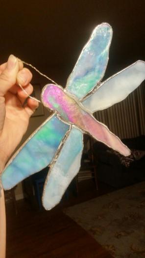 Stained Glass Dragonfly