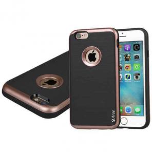 iPhone 6s phone case Rosegold & Black