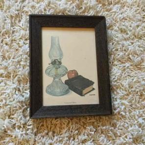 ANTIQUE FRAMED PICTURE