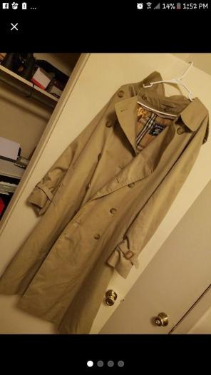 2 Trench Coats Gently Worn