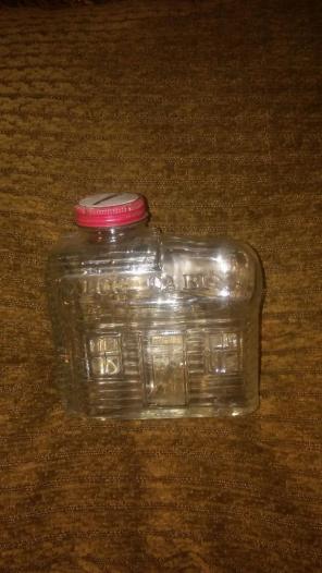 Log Cabin Glass Bank