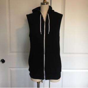 American Apparel Black Anchor Hoodie