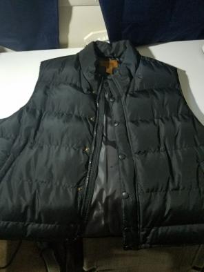 Black bubble vest new