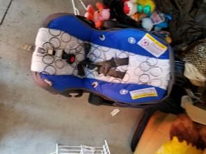 Baby boy car seat