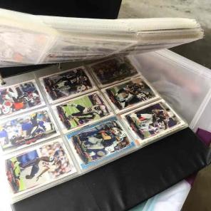 Football and hockey cards