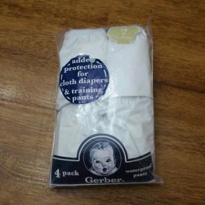 New! 18mth 4pck Gerber waterproof pants
