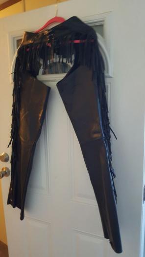 Leather chaps