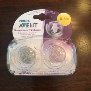 Philips Avent Pacifiers 0-6 Months
