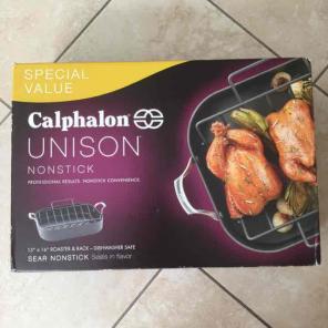 New) Calphalon Unison roaster&rack