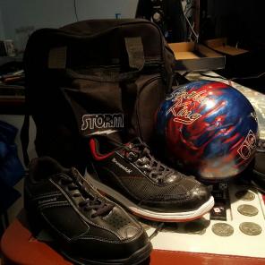 15lb Strike King Bowling Ball with Bag