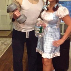 Halloween Muscle Gym Guy