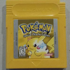 Pokémon yellow with BRAND NEW battery!