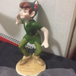 Disney Peter Pan Ceramic Figure Figurine