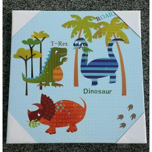 NEW
Magnetic Dinosaur Canvas Memo Board
