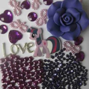 Flatbacks & cabochon my lil pony