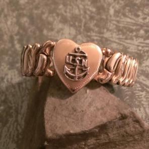 Vintage Gold Sweetheart Bracelet