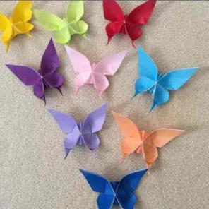 20 Origami Butterflies