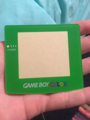 Green Gameboy Color Screen Rellacment