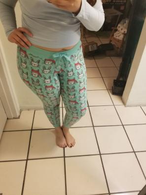 Aeropostale bunny pajama bottoms