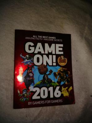 GAME ON 2016 gamers review book