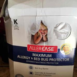 King size Allerease Mattress Protecter