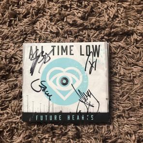 Signed Future Hearts CD