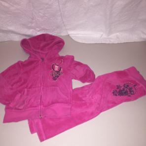 Hot Pink Juicy Couture Track Suit 2 3