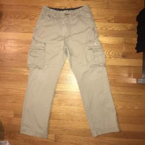 UnionBay Khaki Cargo Pants 30/32