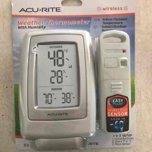 Acu Rite weather thermometer