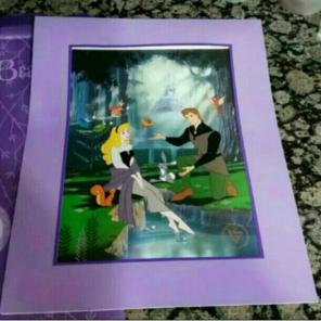 Disney Store Sleeping Beauty Lithograph