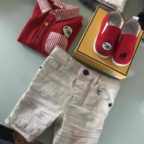 18-24 months fendi shoes and shirt