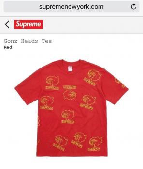 Supreme Gonz Heads Tee