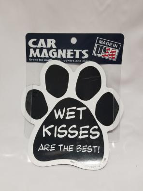 wet kisses are the best magnet