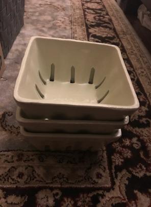 3 Light Green Fruit/Veggie Storage Units