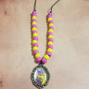 Batgirl kid necklace