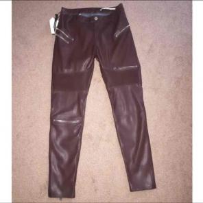 Zara leather pants