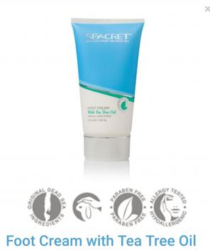 Foot Cream with Tea Tree Oil