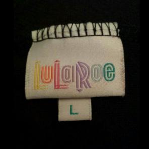 LuLaRoe Blk Cassie Skirt Size Large