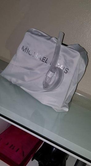 Michael kors black satchel Dillon bag