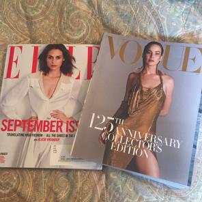 Vogue And Elle New September Issues