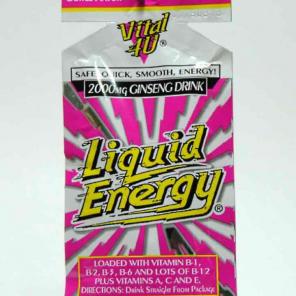 LIQUID ENERGY® GINSENG ENERGY DRINK