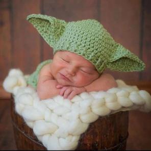 Baby Yoda Knitted Prop. FREE Shipping!!
